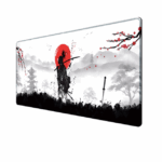 Samurai Warrior Mouse Pad Gamer Computer Accessories Keyboard Table Mat Black Mousepad Company Gaming Laptop Desk Accessory Pc - Image 6