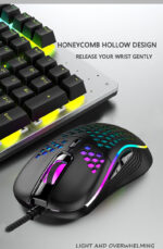 2.4G Wireless Cave Mouse Lightweight Gaming Mouse with Luminous 7 Color Breathing Light Computer Accessories - Image 7