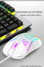 2.4G Wireless Cave Mouse Lightweight Gaming Mouse with Luminous 7 Color Breathing Light Computer Accessories - Image 6